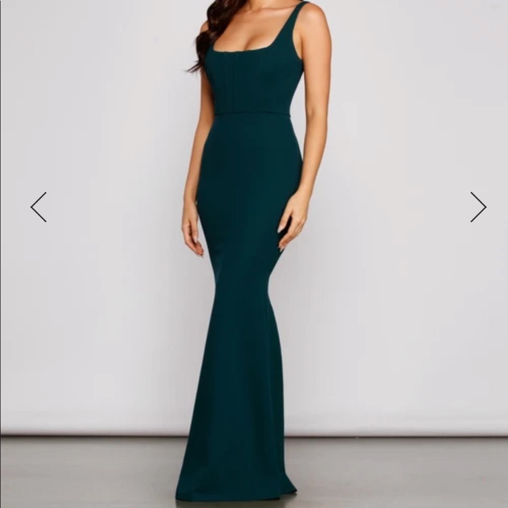 Blanche formal corset mermaid dress